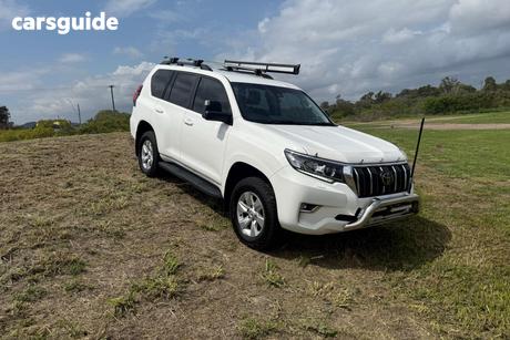White 2020 Toyota Landcruiser Prado Wagon Gxl