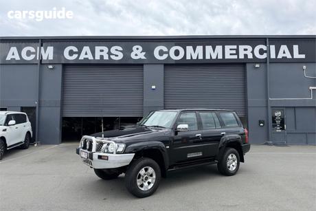 Black 2007 Nissan Patrol Wagon St-S (4X4)