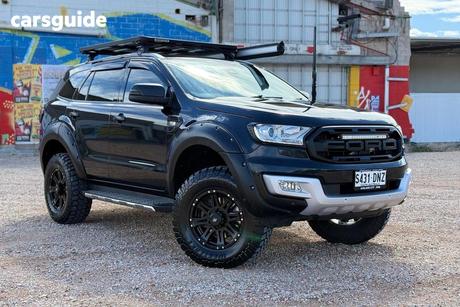 Black 2015 Ford Everest Wagon Titanium