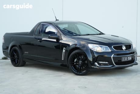 Black 2015 Holden UTE Utility Ss-V