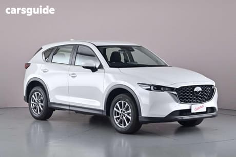 White 2023 Mazda CX-5 Wagon G25 Maxx Sport (Fwd)