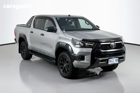 Silver 2021 Toyota Hilux Double Cab Pick Up Rogue (4X4)