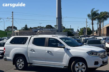White 2018 LDV T60 Double Cab Utility Luxe (4X4)