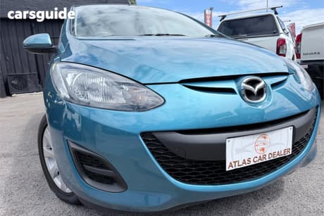 Blue 2014 Mazda 2 Hatchback Neo Sport