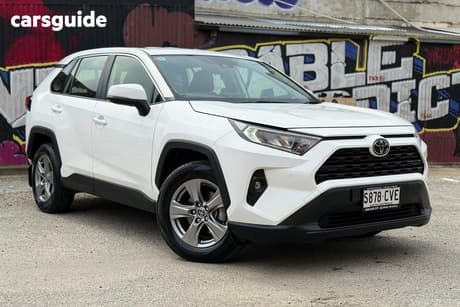 White 2023 Toyota RAV4 Wagon Gx (2Wd)
