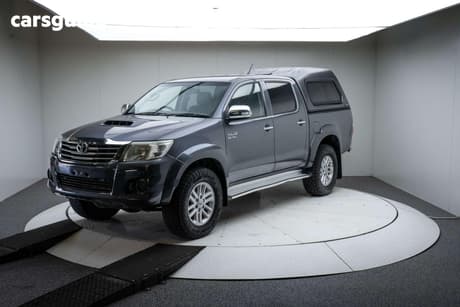 Grey 2012 Toyota Hilux Dual Cab Pick-up Sr5 (4X4)