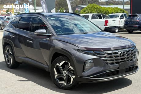 Beige 2022 Hyundai Tucson Wagon Highlander (Awd)