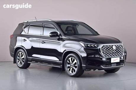 Black 2022 Ssangyong Rexton Wagon Ultimate (Awd)
