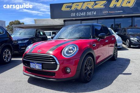 Red 2020 Mini Cooper Hatchback 5D Hatch