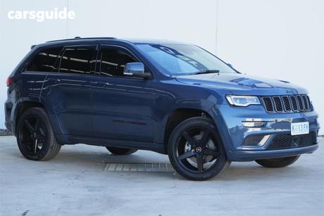 Blue 2021 Jeep Grand Cherokee Wagon S-Overland (4X4)