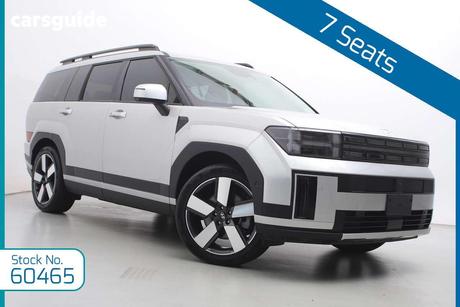 Silver 2025 Hyundai Santa FE Wagon (7 Seat) (Awd)