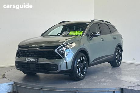 Green 2022 Kia Sportage Wagon Sx+ (Fwd)