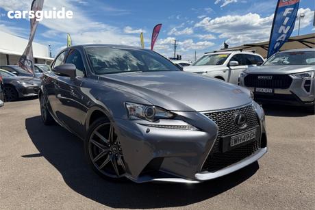 Grey 2016 Lexus IS200T Sedan F Sport