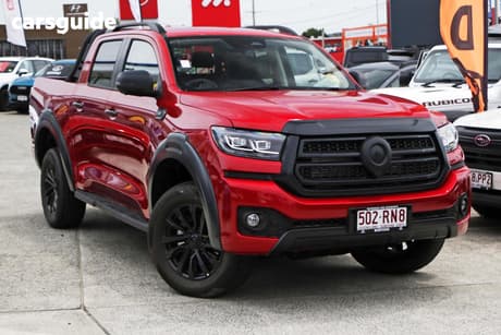 Red 2026 GWM Cannon Dual Cab Utility Vanta (4X4)