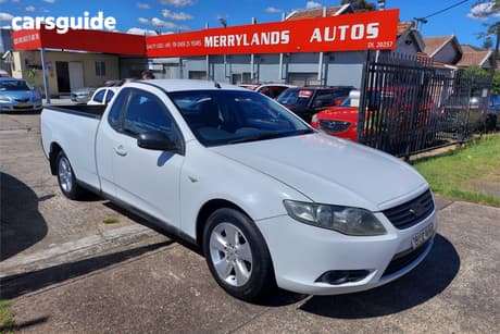 White 2009 Ford Falcon Utility (Lpg)