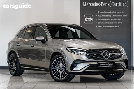 Silver 2024 Mercedes-Benz GLC300 Wagon 4Matic