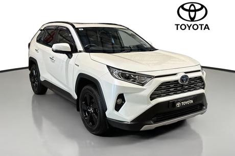 White 2021 Toyota RAV4 Wagon Cruiser (Awd) Hybrid