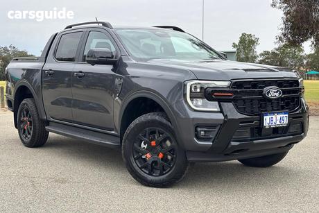 Grey 2026 Ford Ranger Double Cab Pick Up Wildtrak 3.0 (4X4)