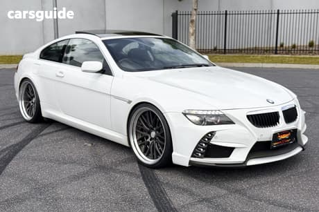 White 2009 BMW 6 Coupe