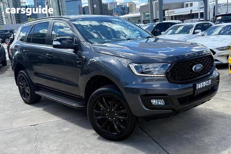 Grey 2020 Ford Everest Wagon Sport (4Wd)