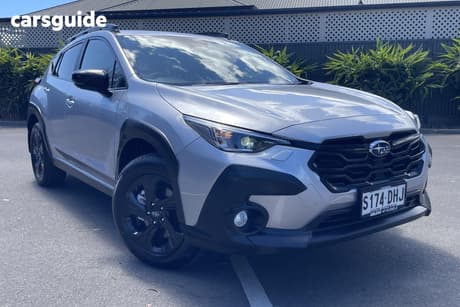 Silver 2024 Subaru Crosstrek Wagon Awd 2.0L