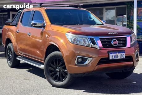 Gold 2015 Nissan Navara Dual Cab Utility St (4X4)
