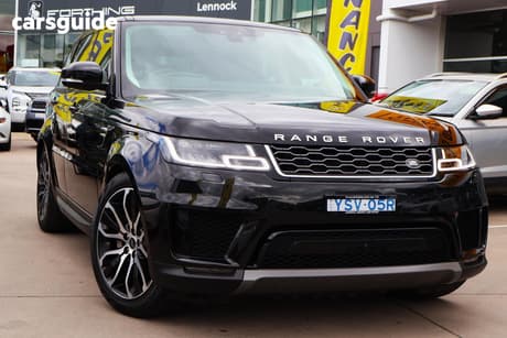 Black 2022 Land Rover Range Rover Sport Wagon D300 Se (221Kw)