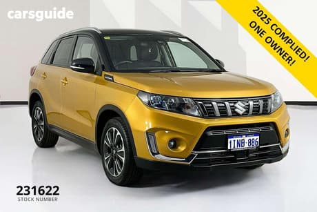 Yellow 2025 Suzuki Vitara Wagon Turbo