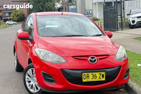 Red 2010 Mazda Mazda2 Hatch NEO