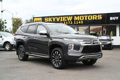 Grey 2021 Mitsubishi Pajero Sport Wagon Gls (4X4) 7 Seat