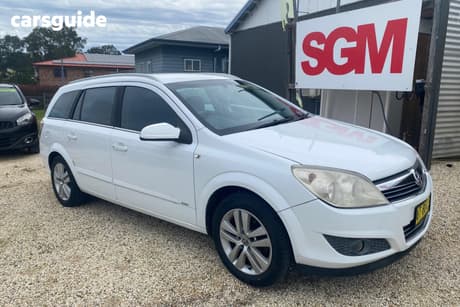 White 2007 Holden Astra SUV CDX