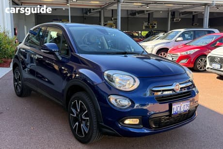Blue 2018 Fiat 500X Wagon Pop Star