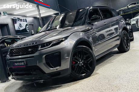Grey 2017 Land Rover Range Rover Evoque SUV TD4 180 HSE DYNAMIC 4X4