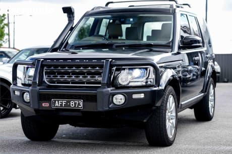 Black 2015 Land Rover Discovery 4 Wagon 3.0 Tdv6