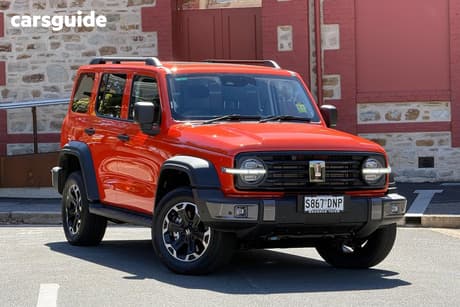 Orange 2026 GWM Tank 300 Wagon Lux Phev