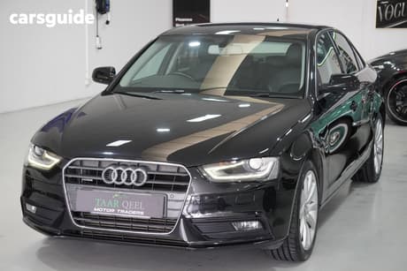 Black 2013 Audi A4 Sedan 2.0 Tfsi Quattro