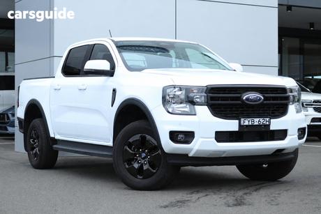 White 2025 Ford Ranger Double Cab Pick Up Phev Xlt (4X4)