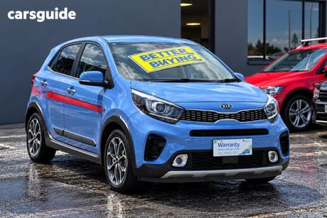 Blue 2020 Kia Picanto Hatchback X-Line