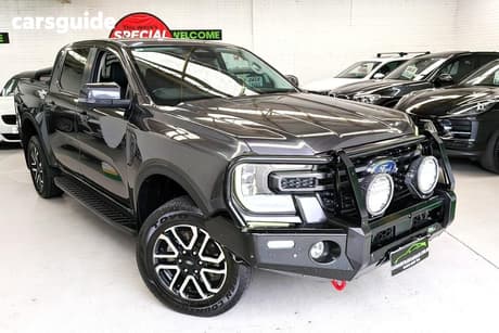 Grey 2023 Ford Ranger Double Cab Pick Up Sport 3.0 (4X4)