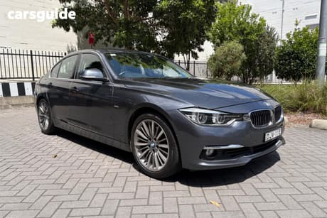 Grey 2016 BMW 330I Sedan Luxury Line