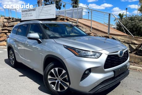 Silver 2024 Toyota Kluger Wagon Gxl Hybrid Awd