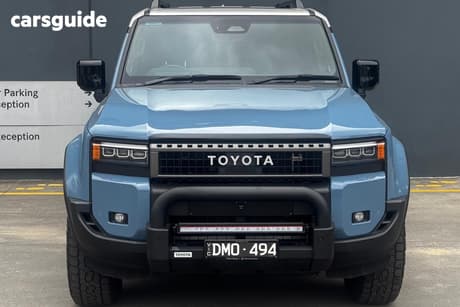 Blue 2025 Toyota Landcruiser Prado Wagon Altitude