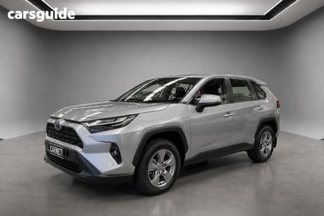 Silver 2024 Toyota RAV4 Wagon Gx (2Wd) Hybr Full Size Spare