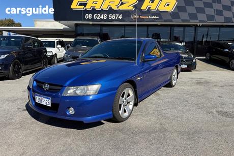 Blue 2004 Holden UTE Ute Tray SS R