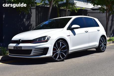 White 2015 Volkswagen Golf Hatchback Gti Performance