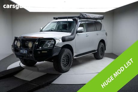 Silver 2015 Nissan Patrol Wagon Ti-L (4X4)