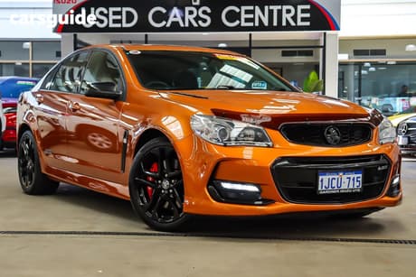 Orange 2017 Holden Commodore Sedan Ss-V Redline