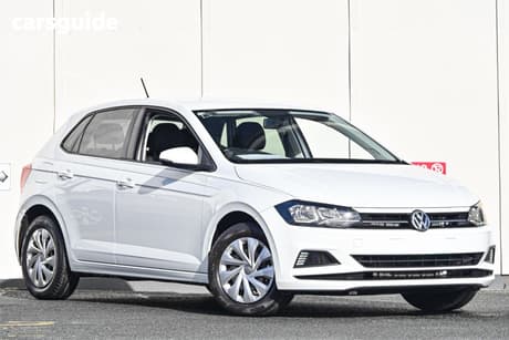 White 2019 Volkswagen Polo Hatchback 70 Tsi Trendline