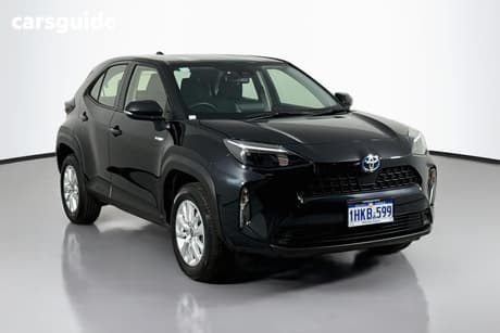 Black 2021 Toyota YARIS CROSS HYBRID Hatch YARIS CROSS AWD 1.5L HYBRID CVT GX