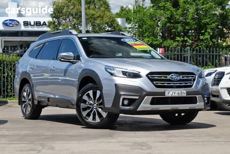 Silver 2023 Subaru Outback Wagon Awd Touring